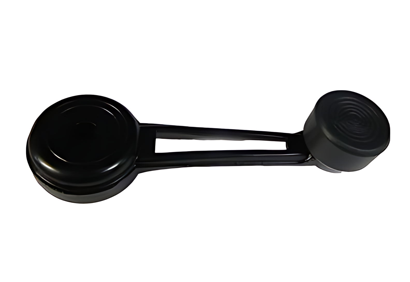 MANIVELA VIDRO PORTA LD/LE PRETA  ZAMAC - BD8M6223342B