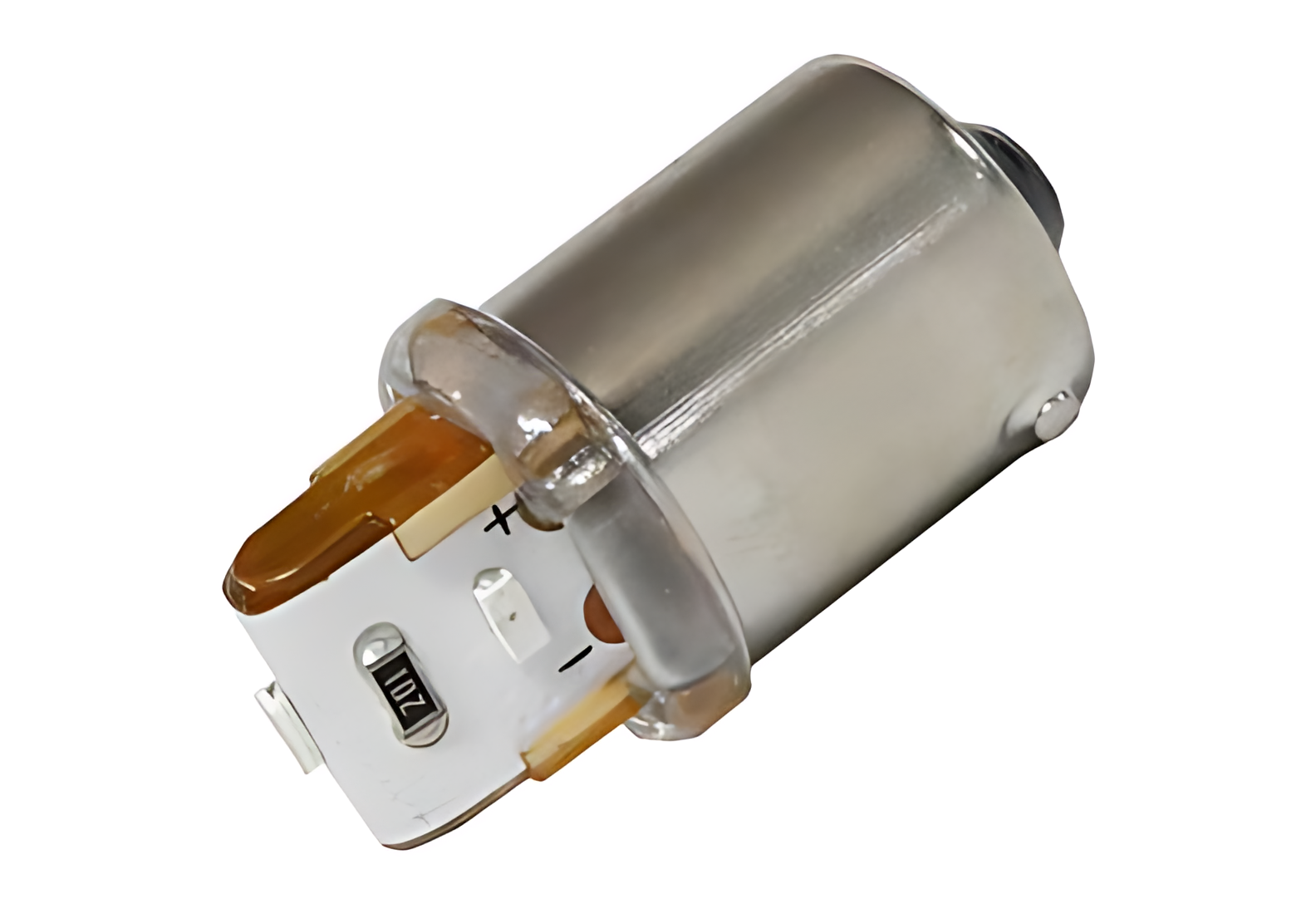 LAMPADA LED 1141 3 LED AMBAR 12V 1 POLO PINO ENCONTRADO - U1132