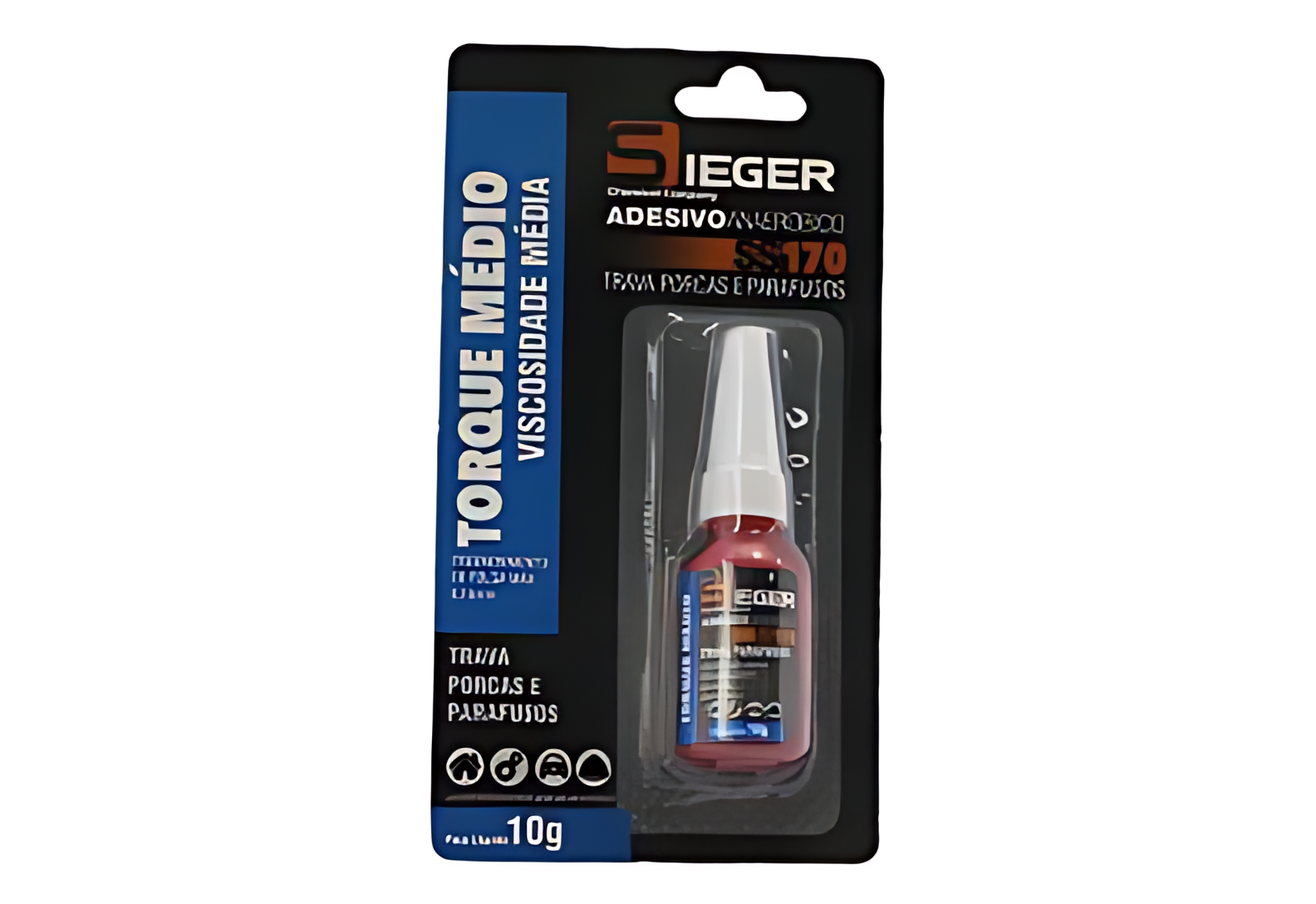 TRAVA PARAFUSO PRISIONEIRO PORCA TORQUE MEDIO (10GR) - 048066