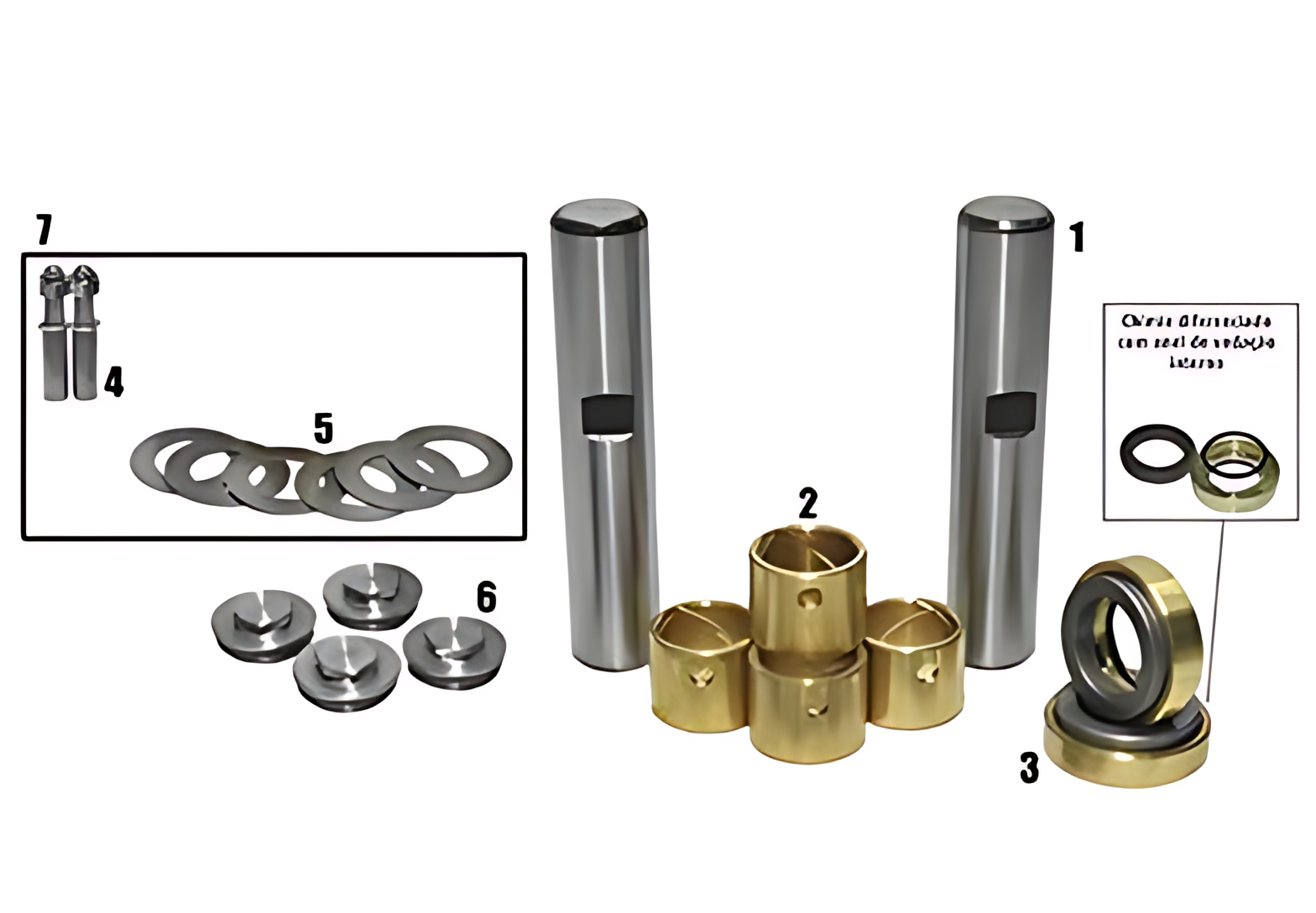 KIT REPARO SEM PINO C/ CHIME - 2P0498445