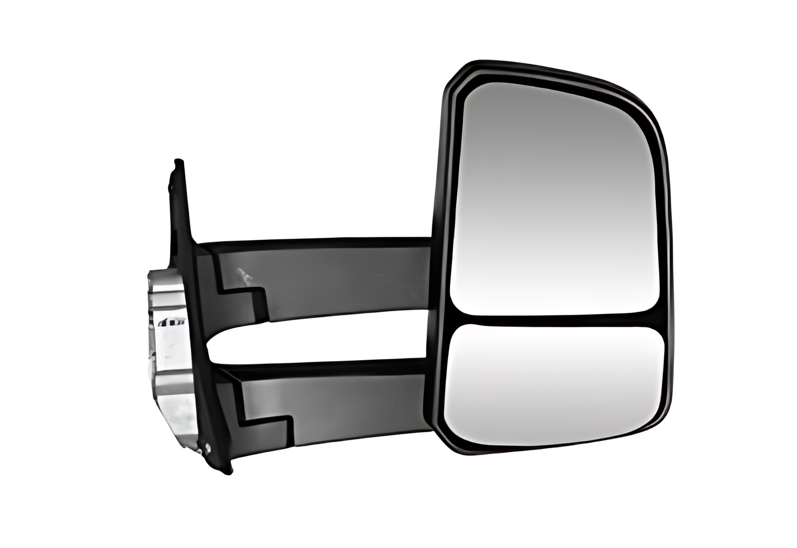 ESPELHO RETROVISOR BRACO LONGO MANUAL BI-PARTIDO LD - 23B857514C9B9