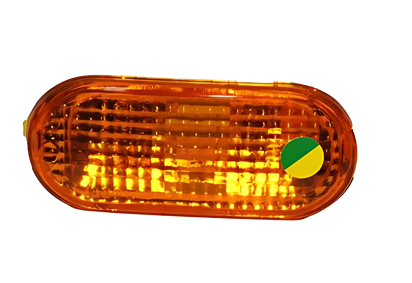 SINALEIRA OVAL LATERAL DA CABINE AMARELA S/SOQUETE - 3A0949101A