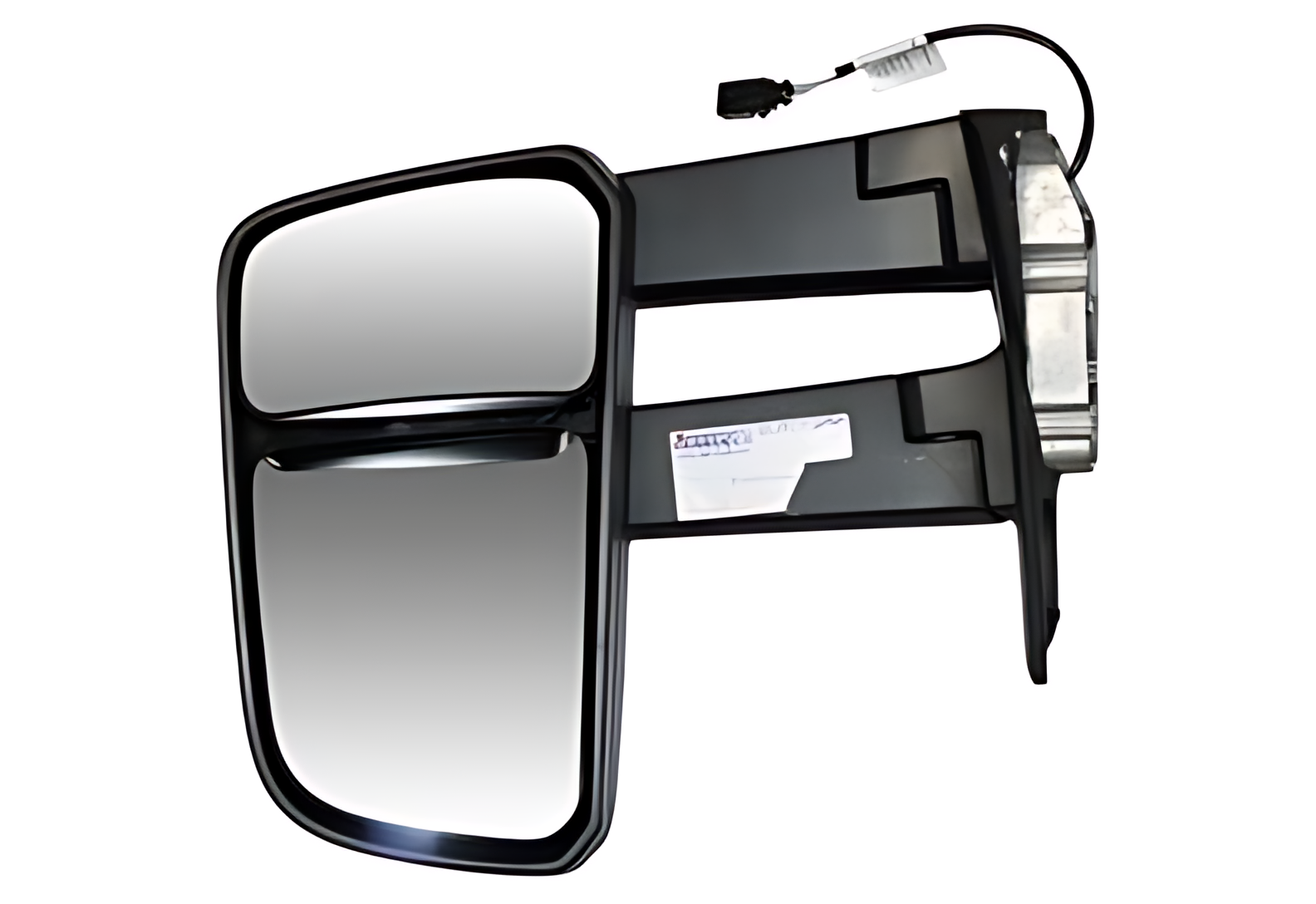 CONJ. ESPELHO RETROVISOR BRACO LONGO ELETRICO BI-PARTIDO LD - 23B857502B9B9