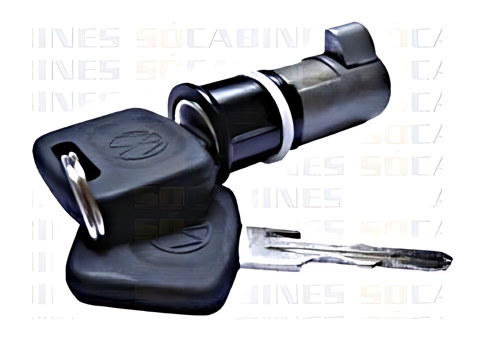 CILINDRO TRAVA CABINE E PORTA-LUVA VW ** COM CHAVE - TJG898375A