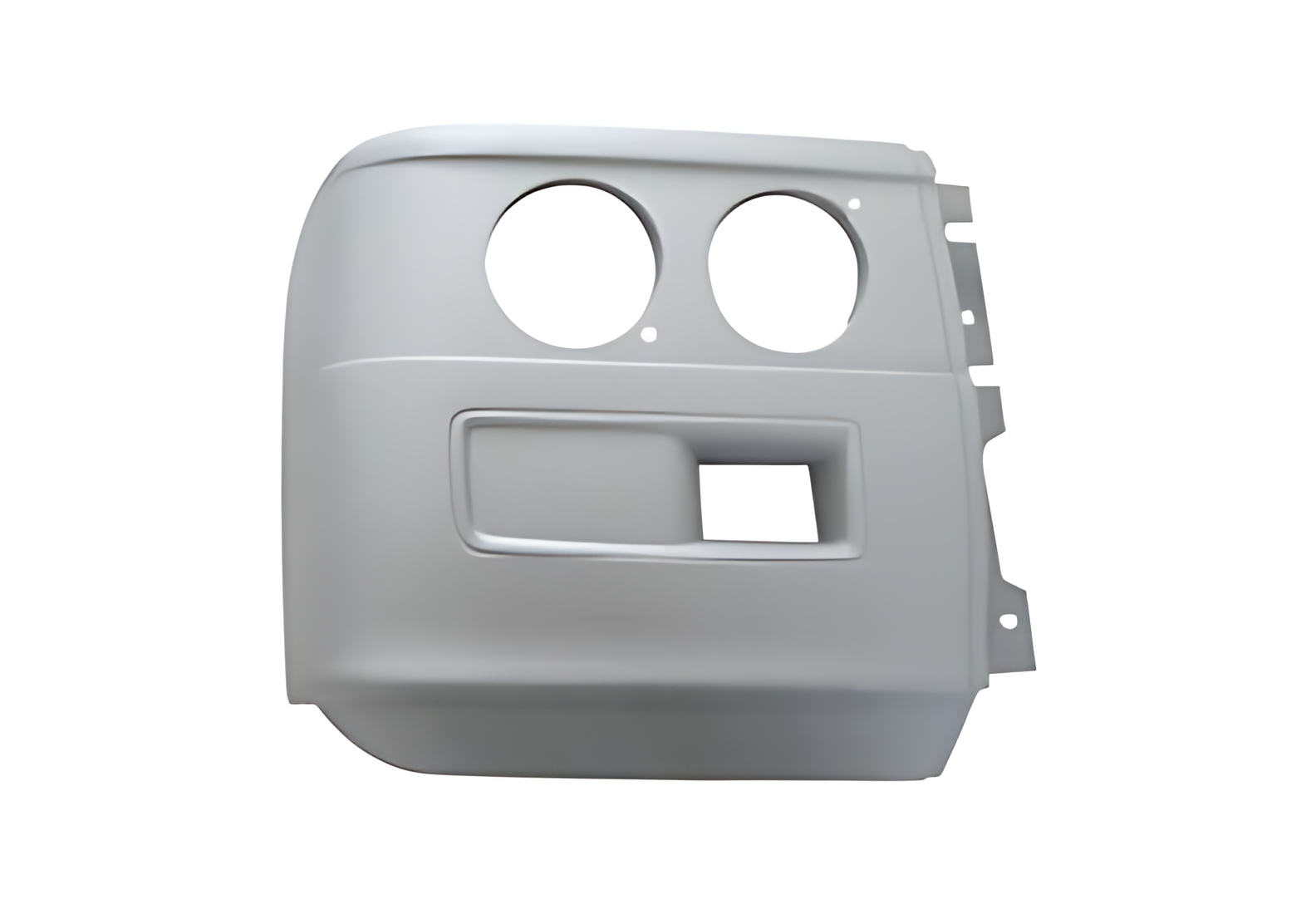 PONTEIRA PARA CHOQUE LD LUXO FAROL REDONDO COM SPOILER - 2S0807102A