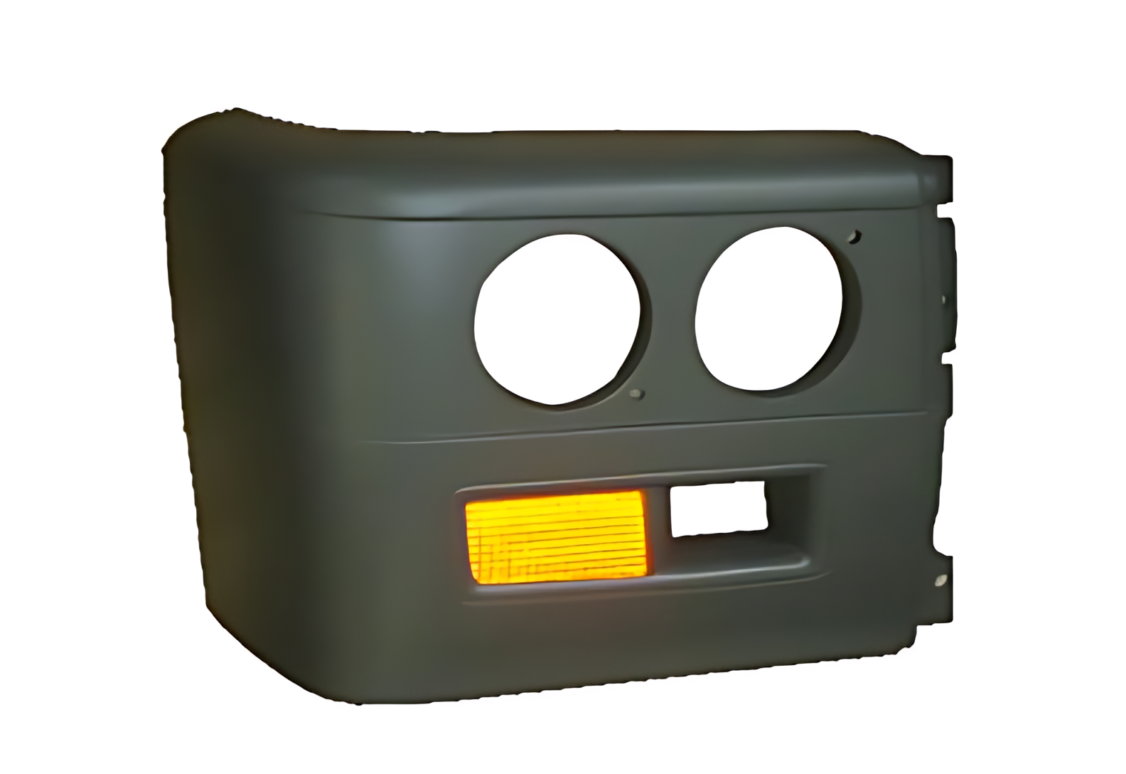 PONTEIRA PARACHOQUE LD LUXO FAROL REDONDO SEM SPOILER - 2S0807102