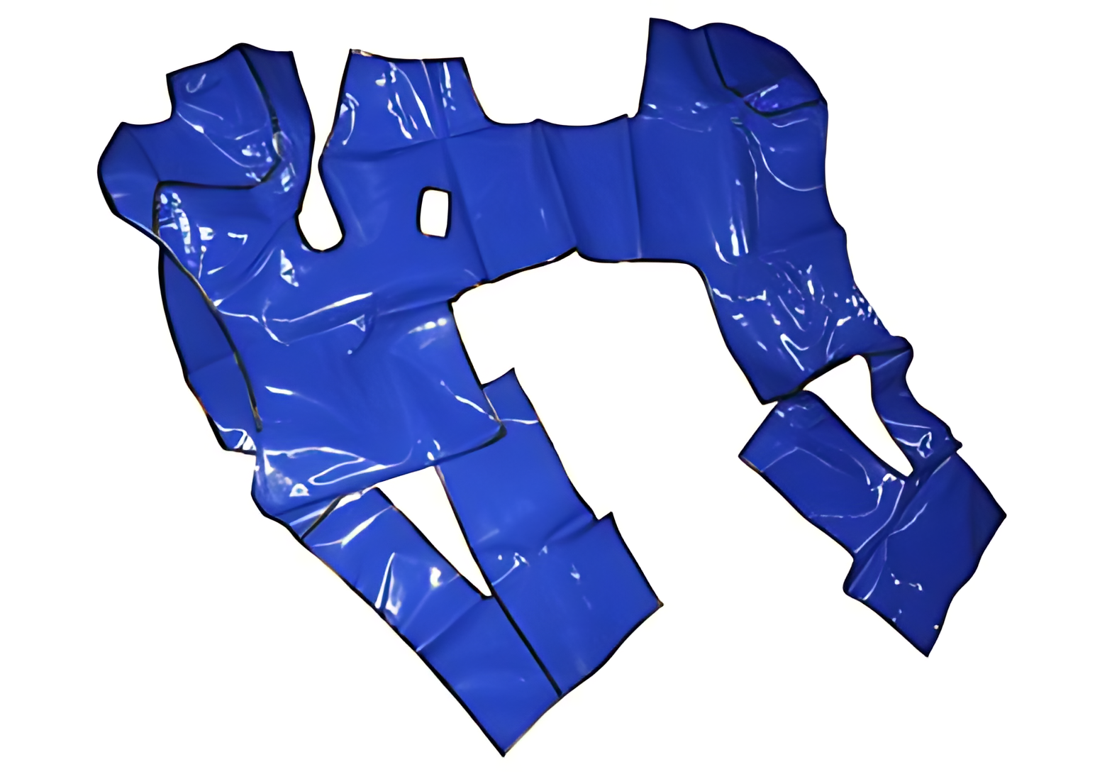 TAPETE VINIL AZUL SEM CAPUZ - 2VB863709A