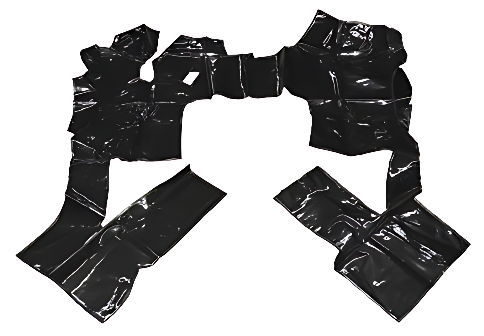 TAPETE VINIL PRETO SEM CAPUZ - 2VB863709P