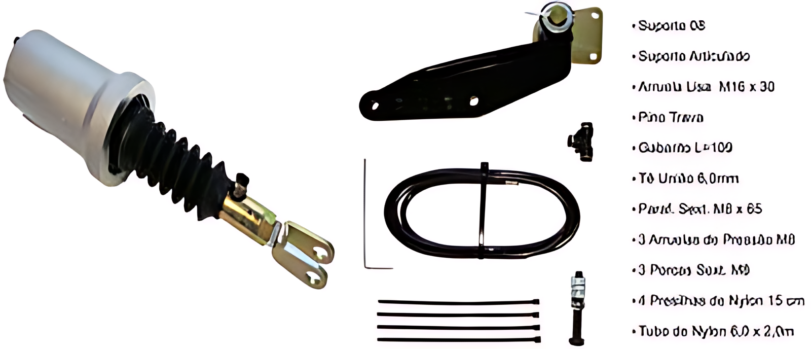 SERVO EMBREAGEM KIT - 1306-08F E 1306-08V - MESMO - 1306-08F