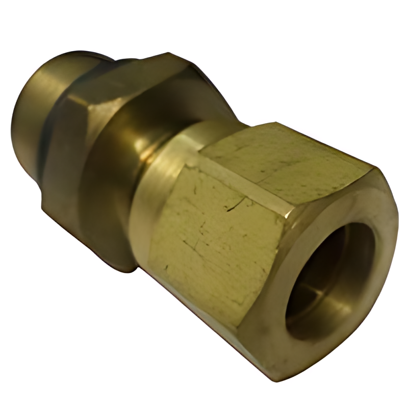 CONECTOR M16X1,5 X 3/8 TUBO COM PORCA E ANILHA - 1070