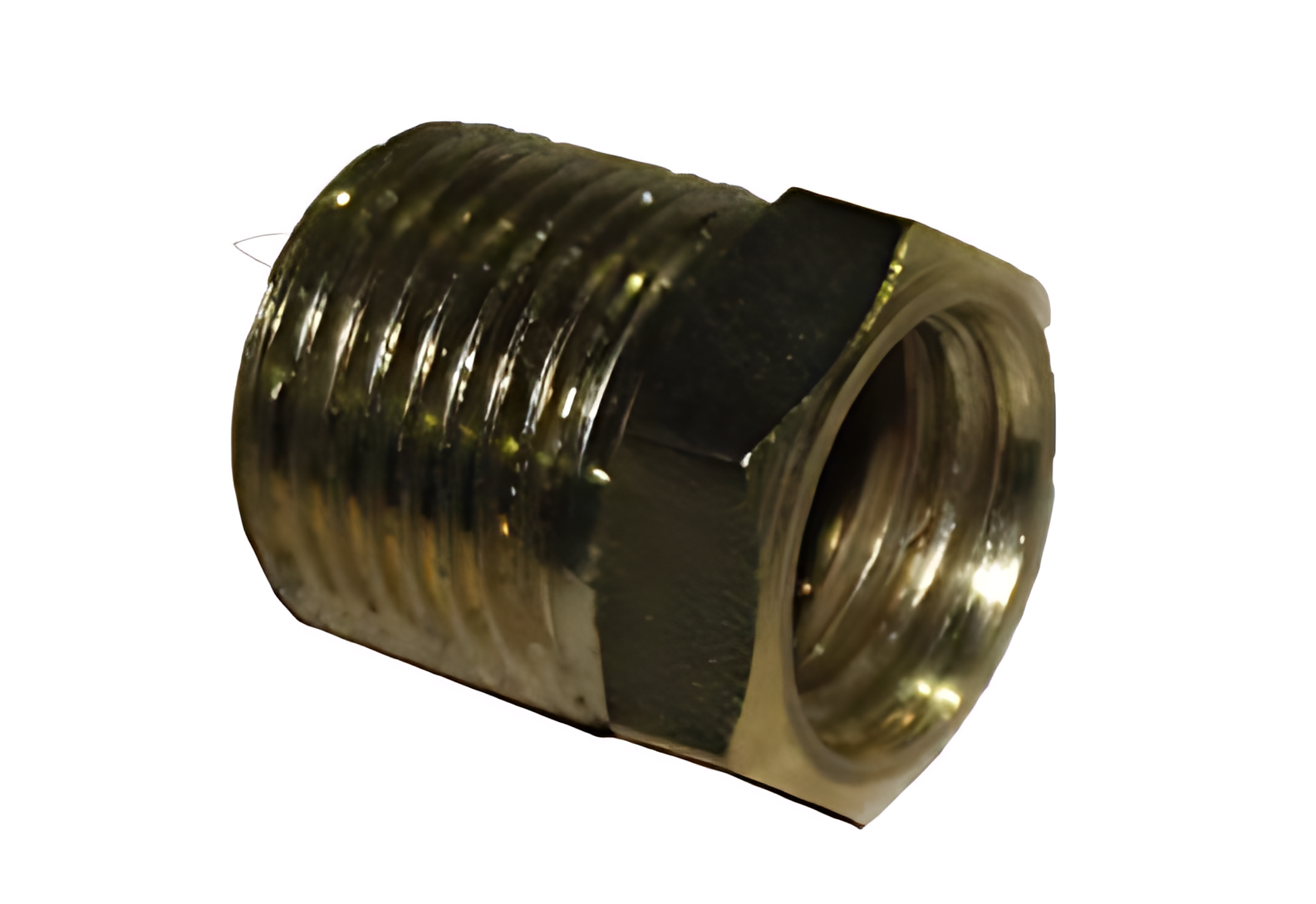 REDUCAO MACHO 3/8 NPT X FEMEA 1/4 NPT - 0687