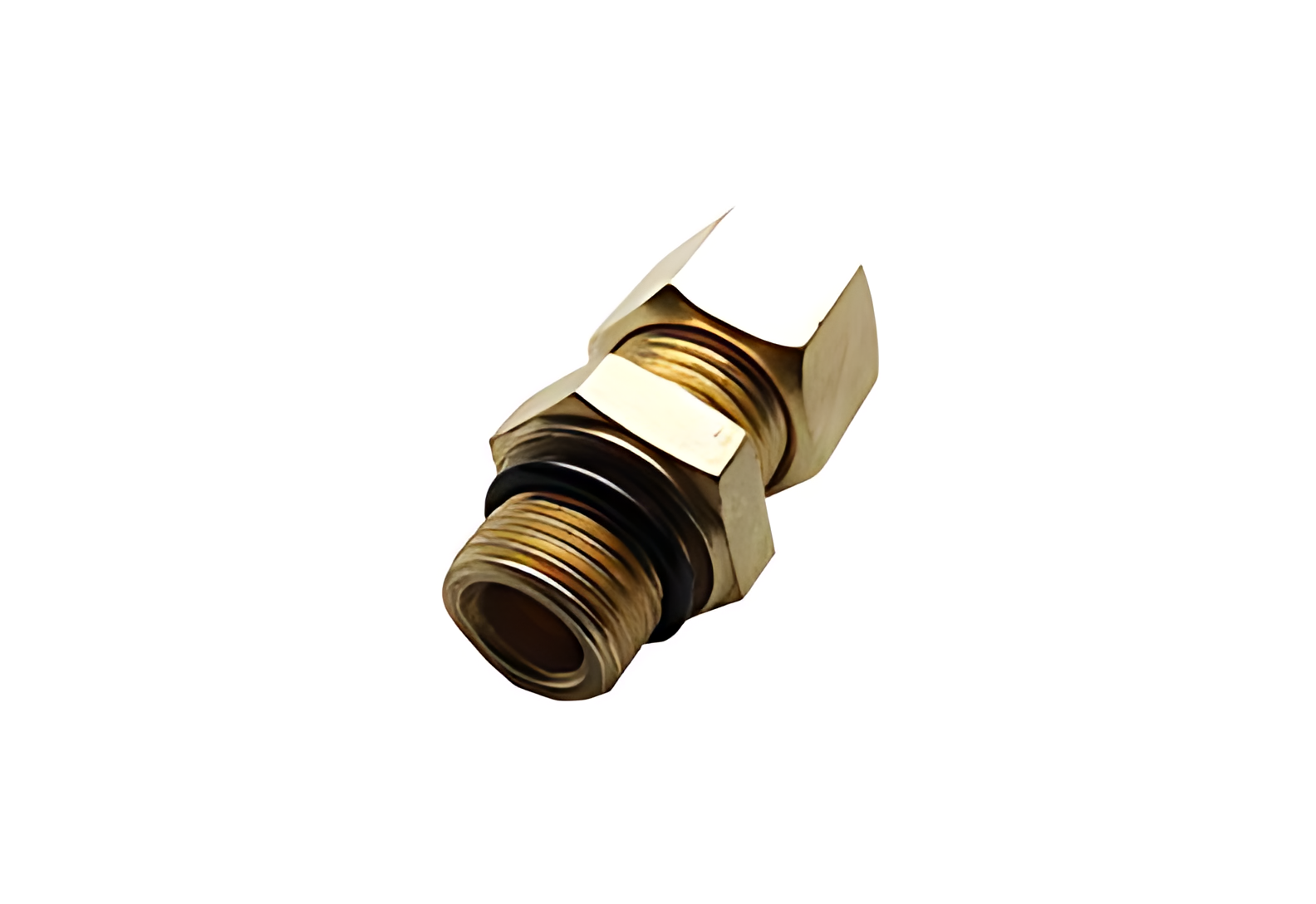 CONECTOR M16 X 1.5 X 12MM TUBO COM PORCA E ANILHA - VC1493