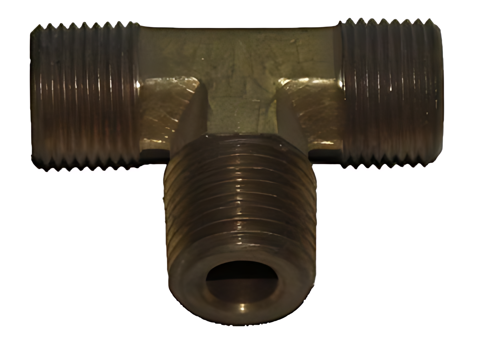 TEE CENTRAL 1/4 NPT X 3/8 TUBO - 0414