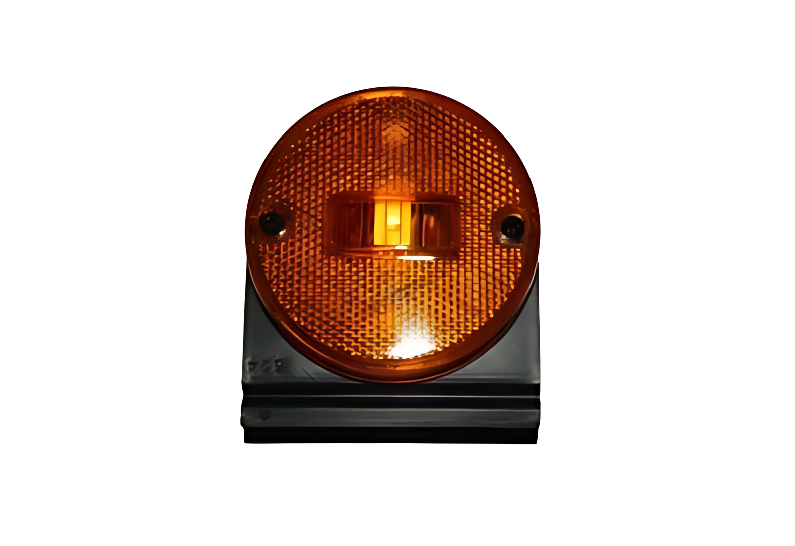 LANTERNA LATERAL C/ SUPORTE LED 85MM (AMARELA) - 566LEDAM