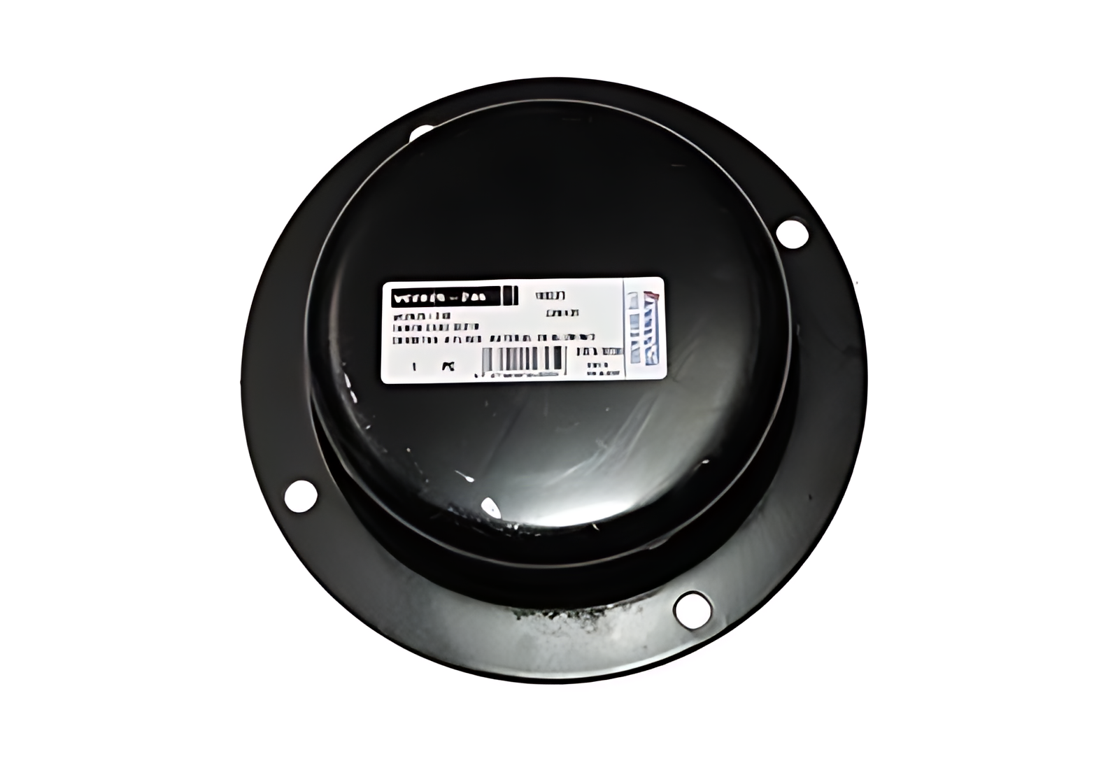 TAMPA CUBO 32218 TAMPA 4 FUROS ( ALUMINIO PINTADA PRETA ) - 180023