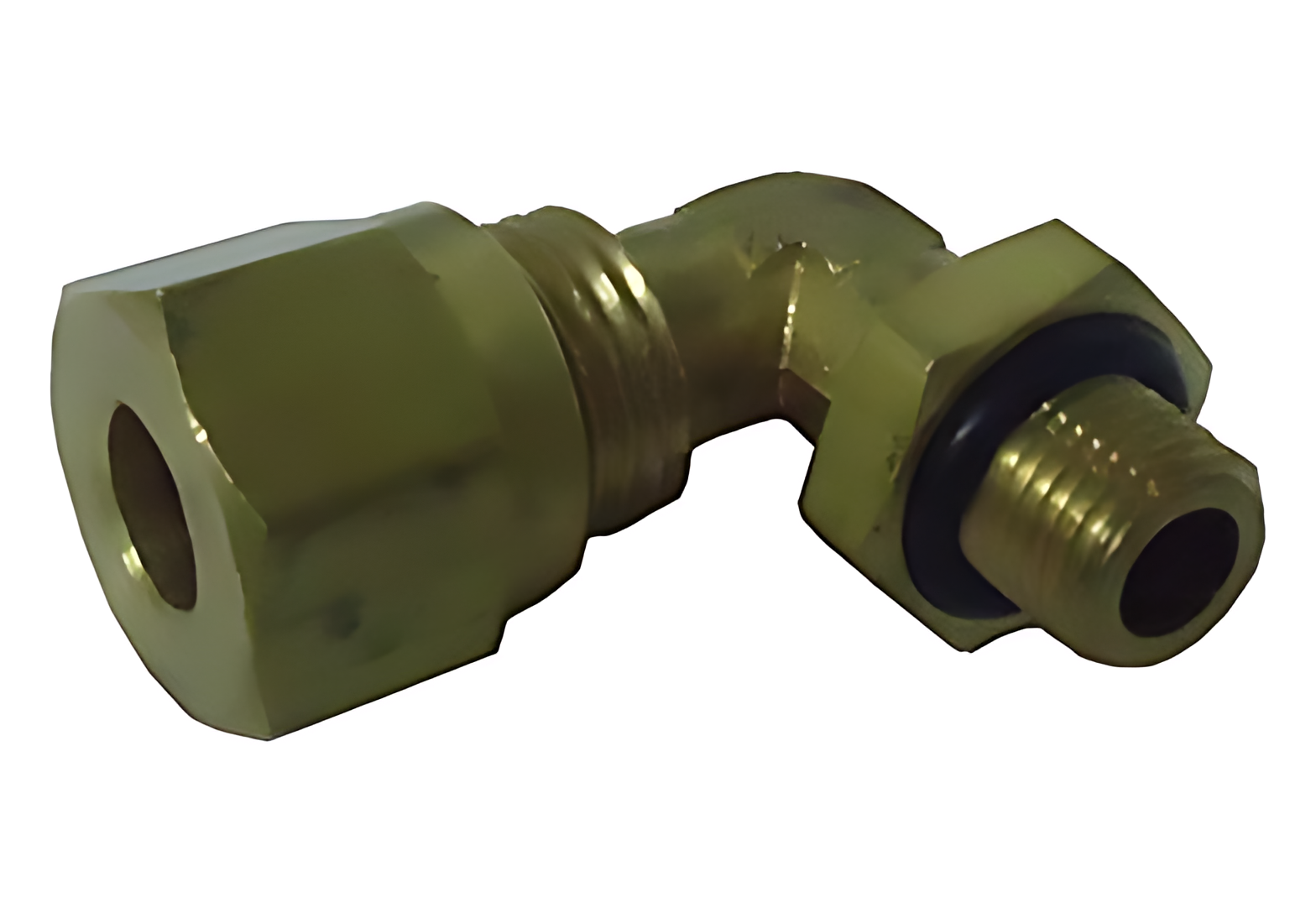 COTOVELO MACHO M10X1,5 X 8MM TUBO PORCA E ANILHA - 31402