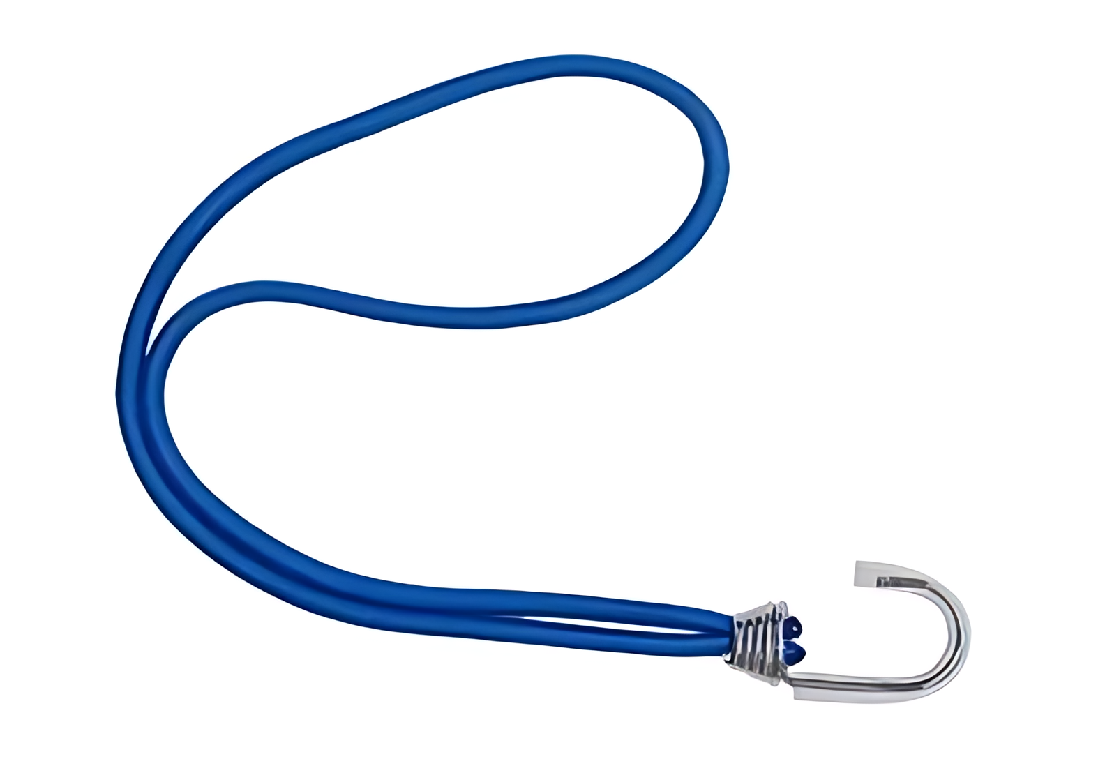 FIXADOR LONA ELASTICO AZUL 350MM (GANCHO ACO) - EL101