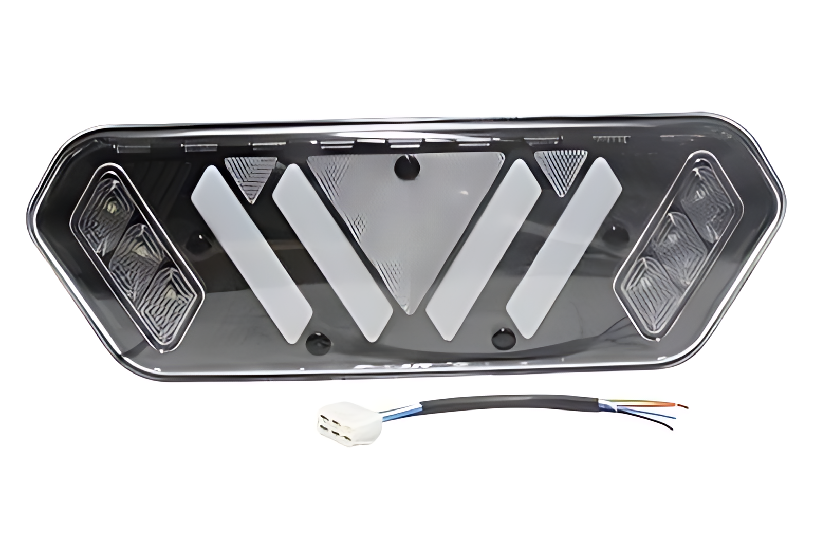 LANTERNA TRASEIRA MASCARA NEGRA LD - L741XMN