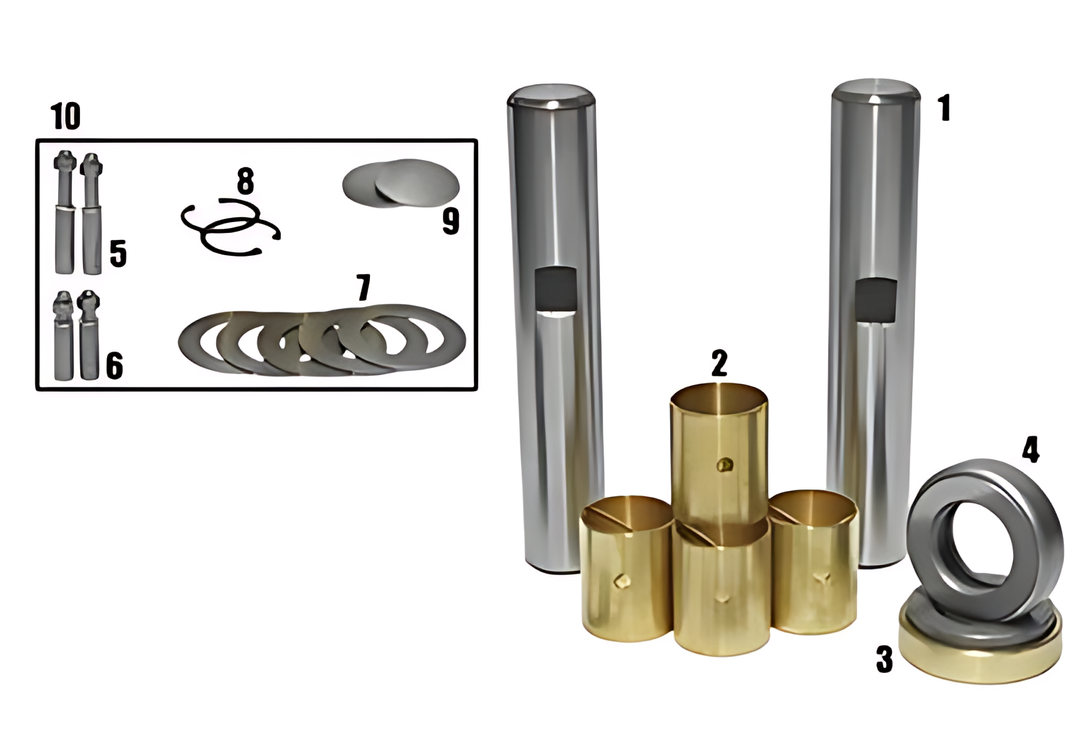 JOGO EMBUCHAMENTO STD C/ ROLAMENTO 40.90MM - 500053383