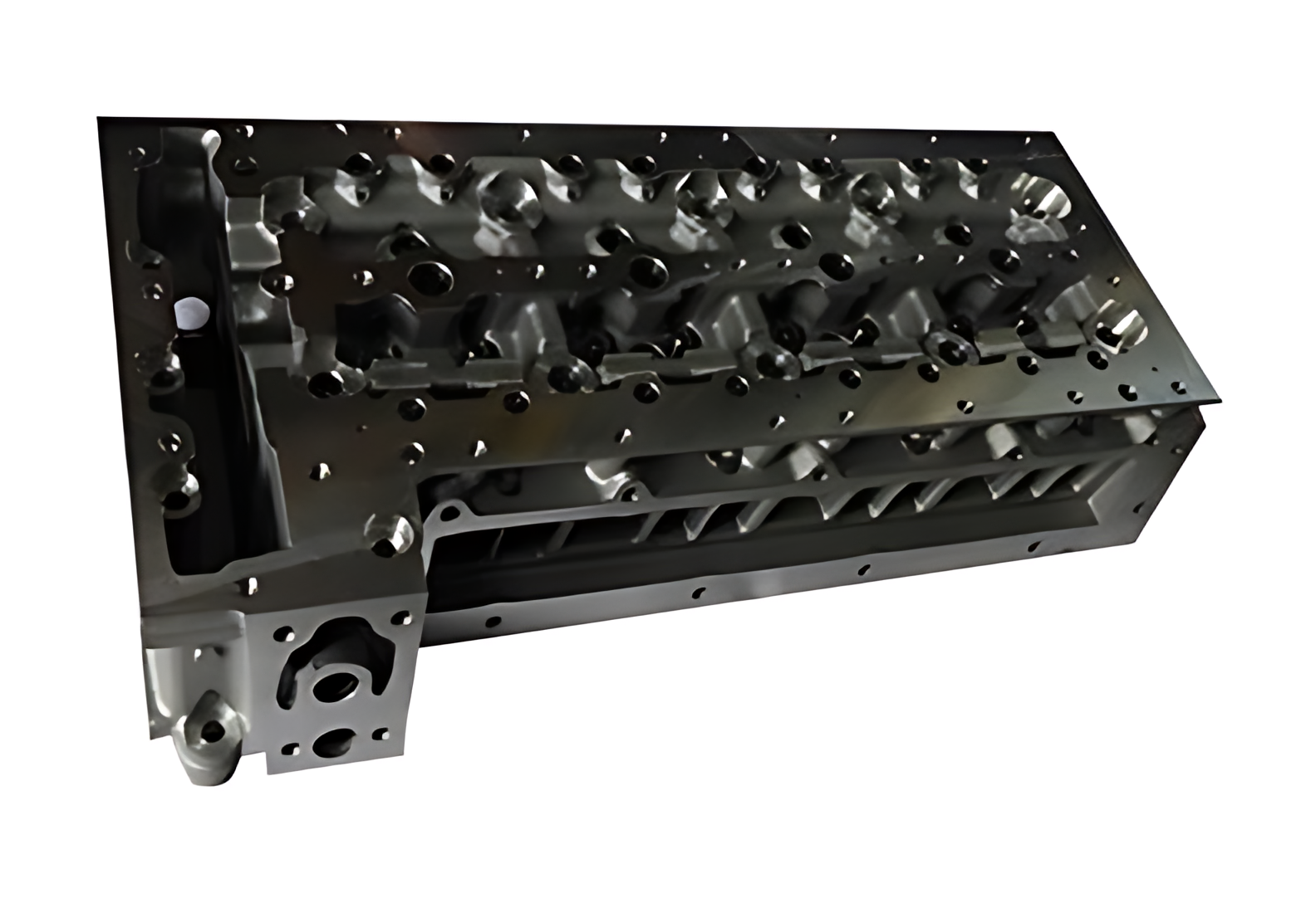 CABECOTE MOTOR PARCIAL S/ GUIA VALVULA - 504384837