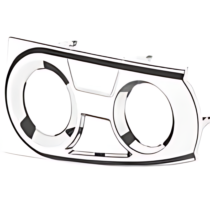 MOLDURA FAROL MILHA LE METALIZADO - 5801584083