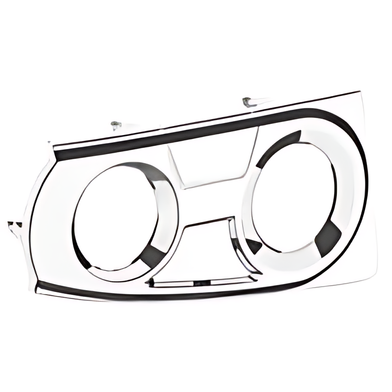 MOLDURA FAROL MILHA LD METALIZADO - 5801584084