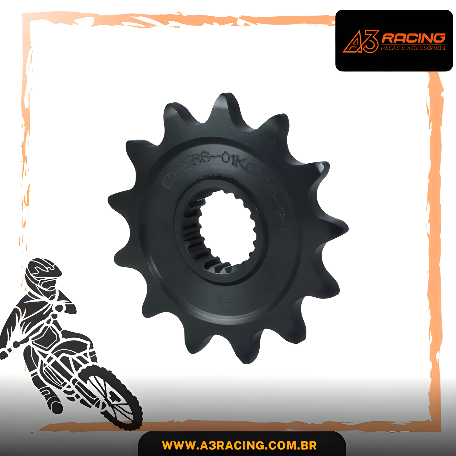 PINHAO CILINDRICO 13 DENTES 14 ESTRIAS - BCT44108A - Imagem 5