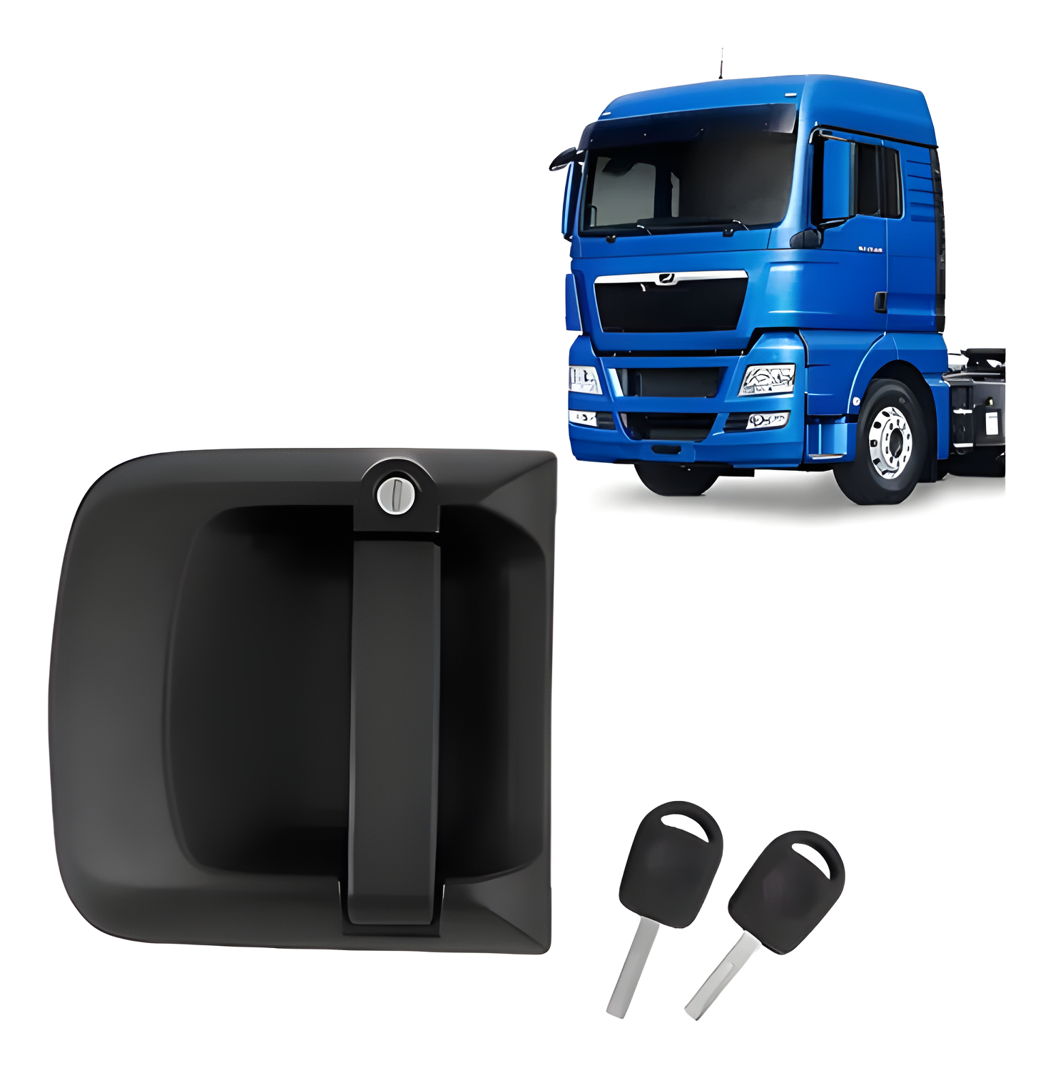 CILINDRO C CHAVES MACANETA PORTA LE - 2V5837205B - Imagem 7