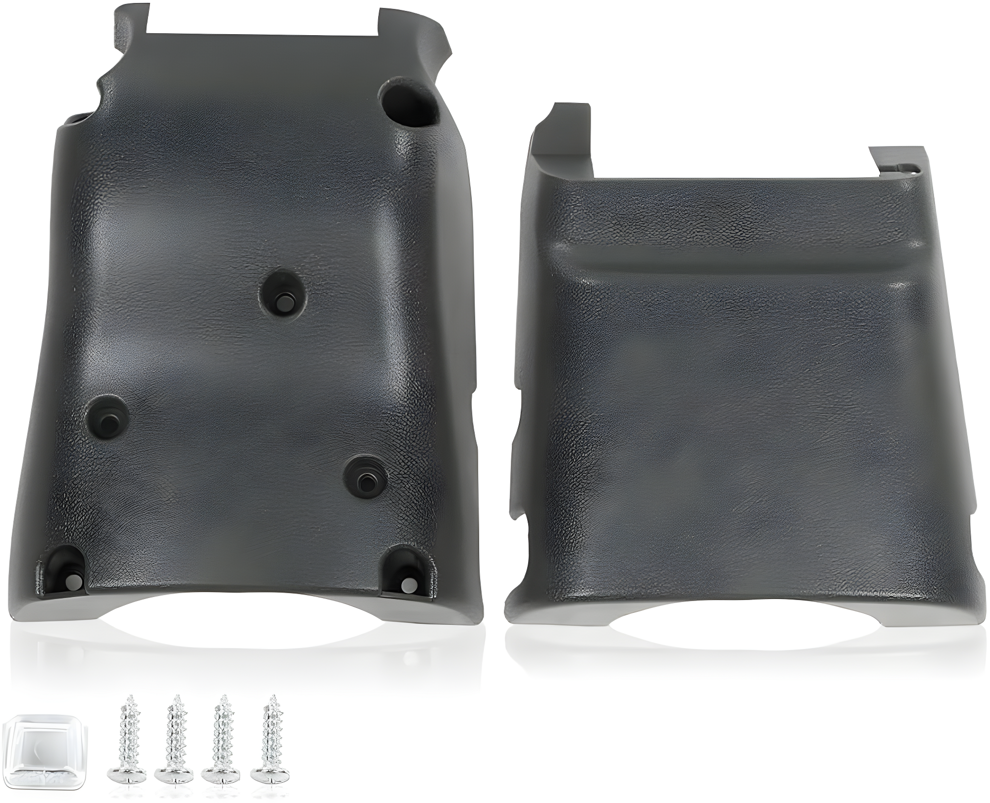 COBERTURA COLUNA DIRECAO PLASTICO CINZA - TJG415571232