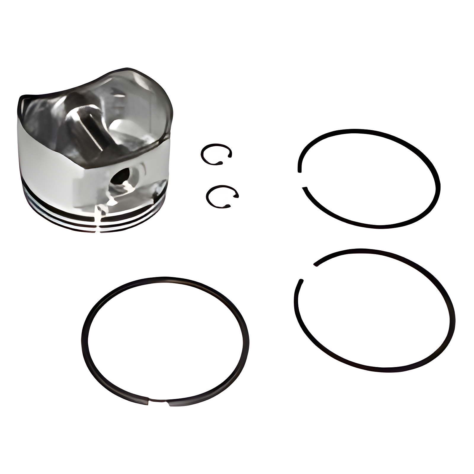 PISTAO COM ANEIS COMPRESSOR WABCO 0.20 - 2VF145043A - Imagem 5