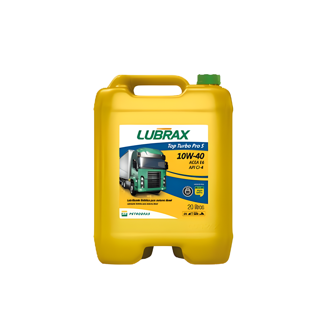 OLEO LUBRAX 10W40 TOP TURBO SINTETICO PRO S - 20L - 01002395 - Imagem 4