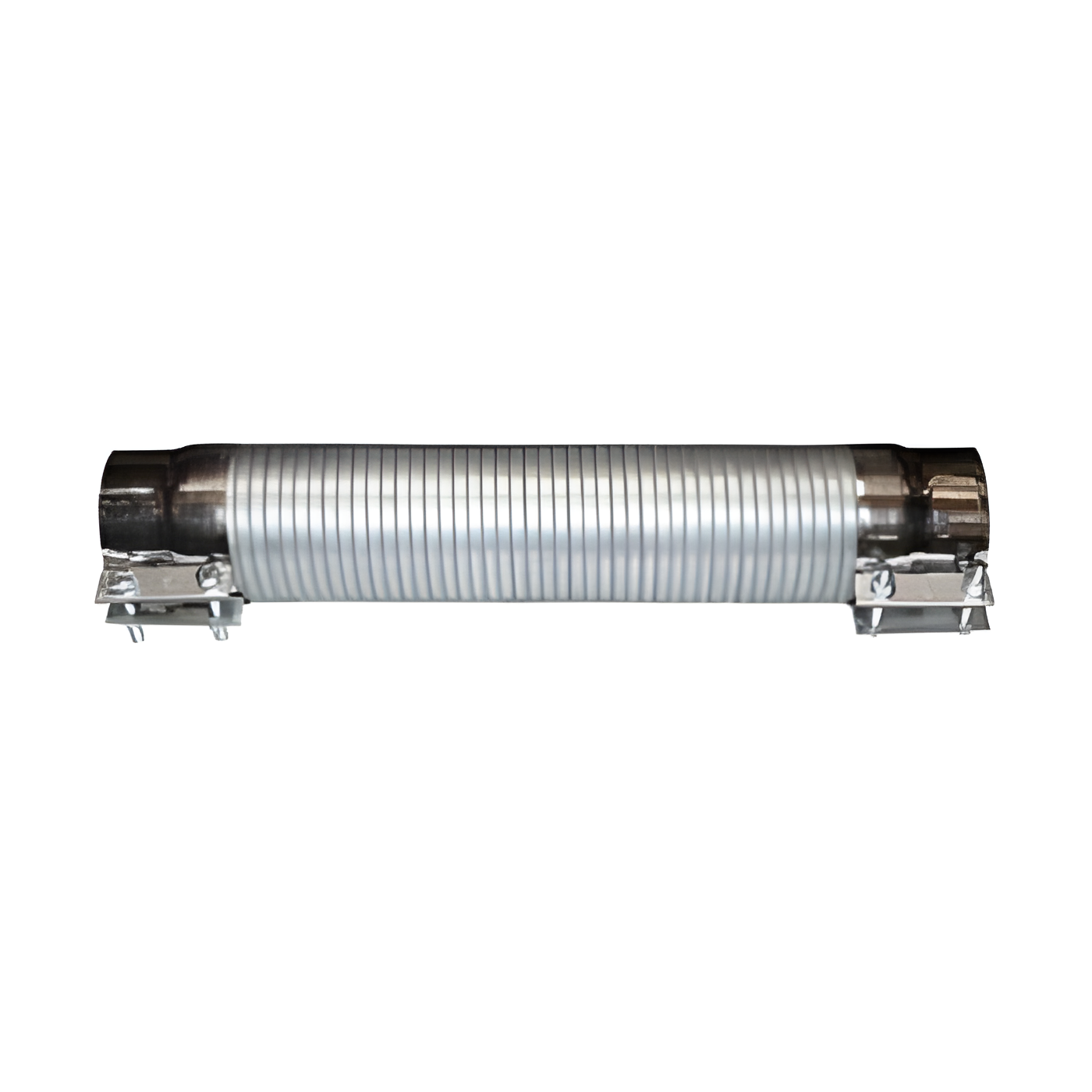 TUBO FLEXIVEL GALVANIZADO COM ABRACADEIRAS 3 1/2 X420mm - CJTDG0000336 - Imagem 2