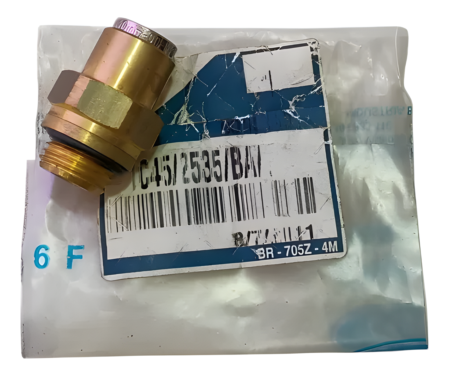 CONEXAO RETA M16X1,5 - TB8 (TUBULACAO FREIO) - 83040816C - Imagem 3