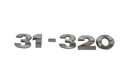 EMBLEMA LATERAL INJETADO CROMADO 31320 - 2R2854431AF - Imagem 2
