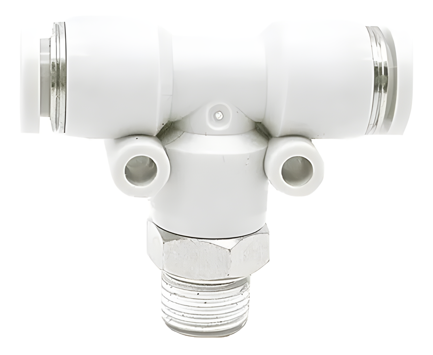 CONEXAO T TUBO DIA 1/2 ROSCA EXTERNA/INTERNA 3/8 NPT - 1C452535AUA