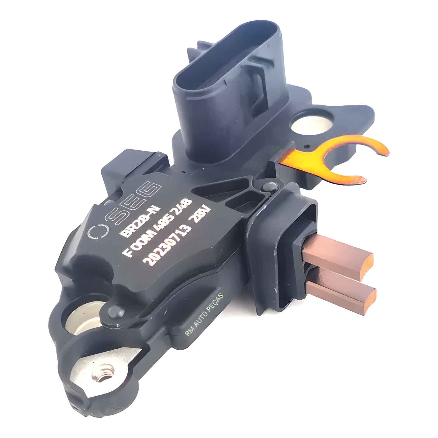 REGULADOR VOLTAGEM ALTERNADOR 24V 80 AMP - F00M144125 - Imagem 2
