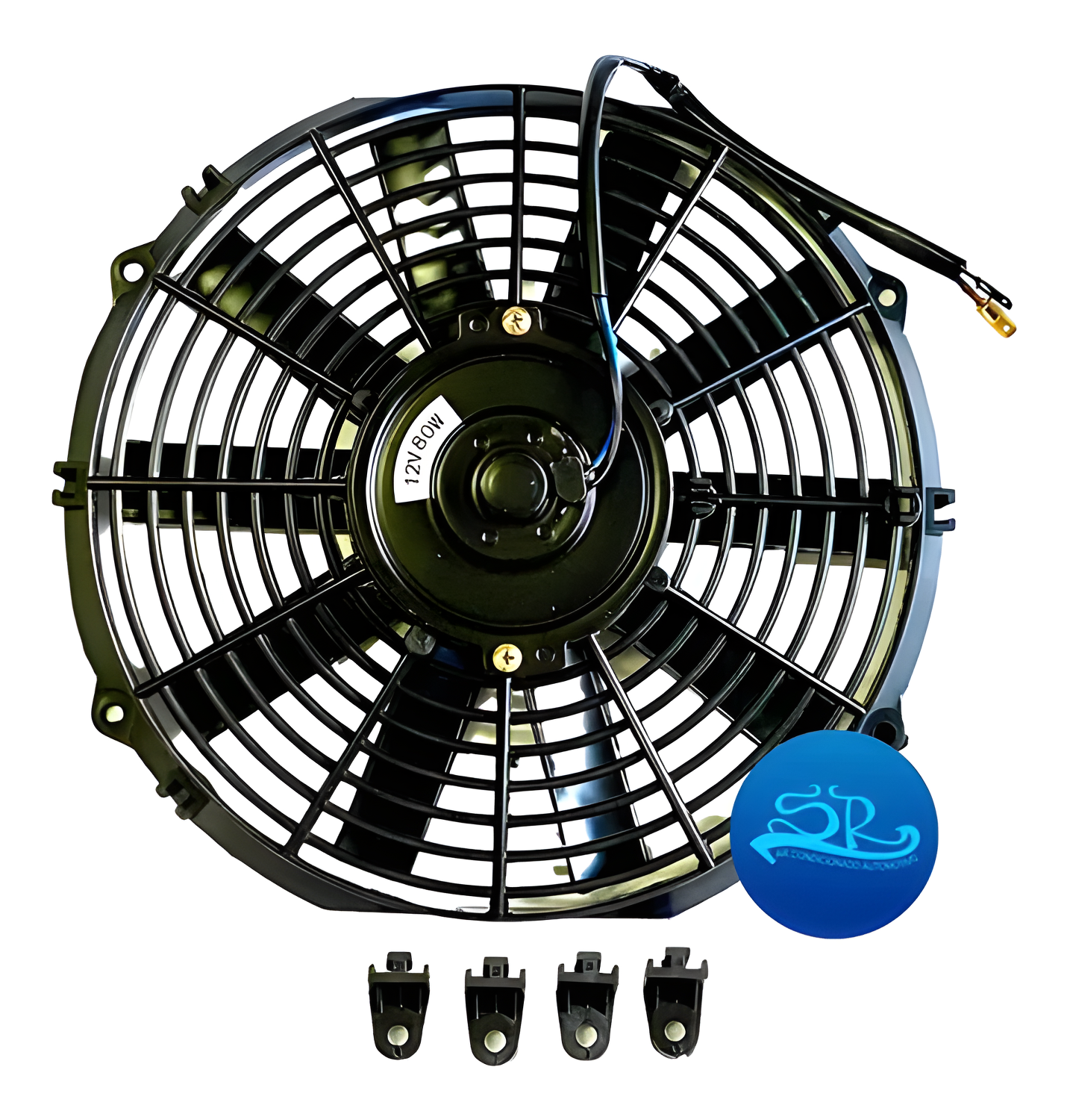 VENTILADOR AR CONDICIONADO 12V BR 525207 - 525253 - Imagem 2