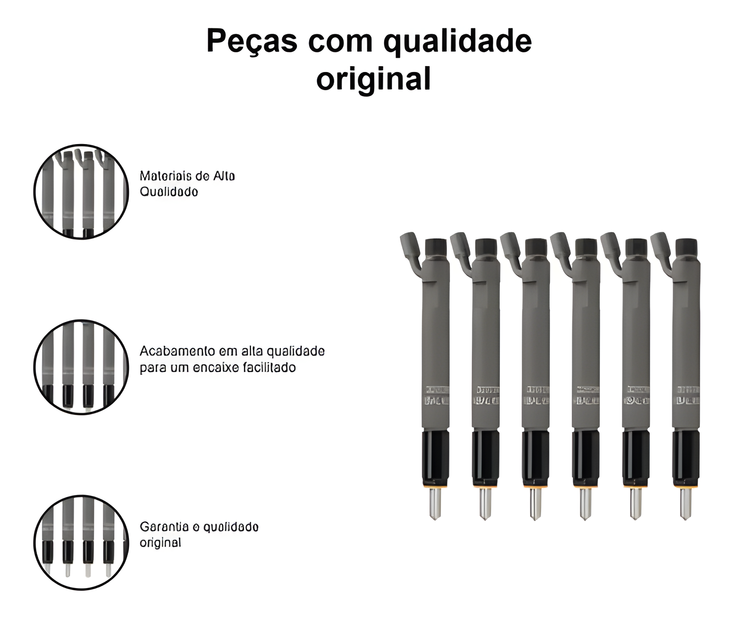 JOGO INJETOR COMBUSTIVEL ISF 3.8 COMPLETO - 5050634BZRX - Imagem 2