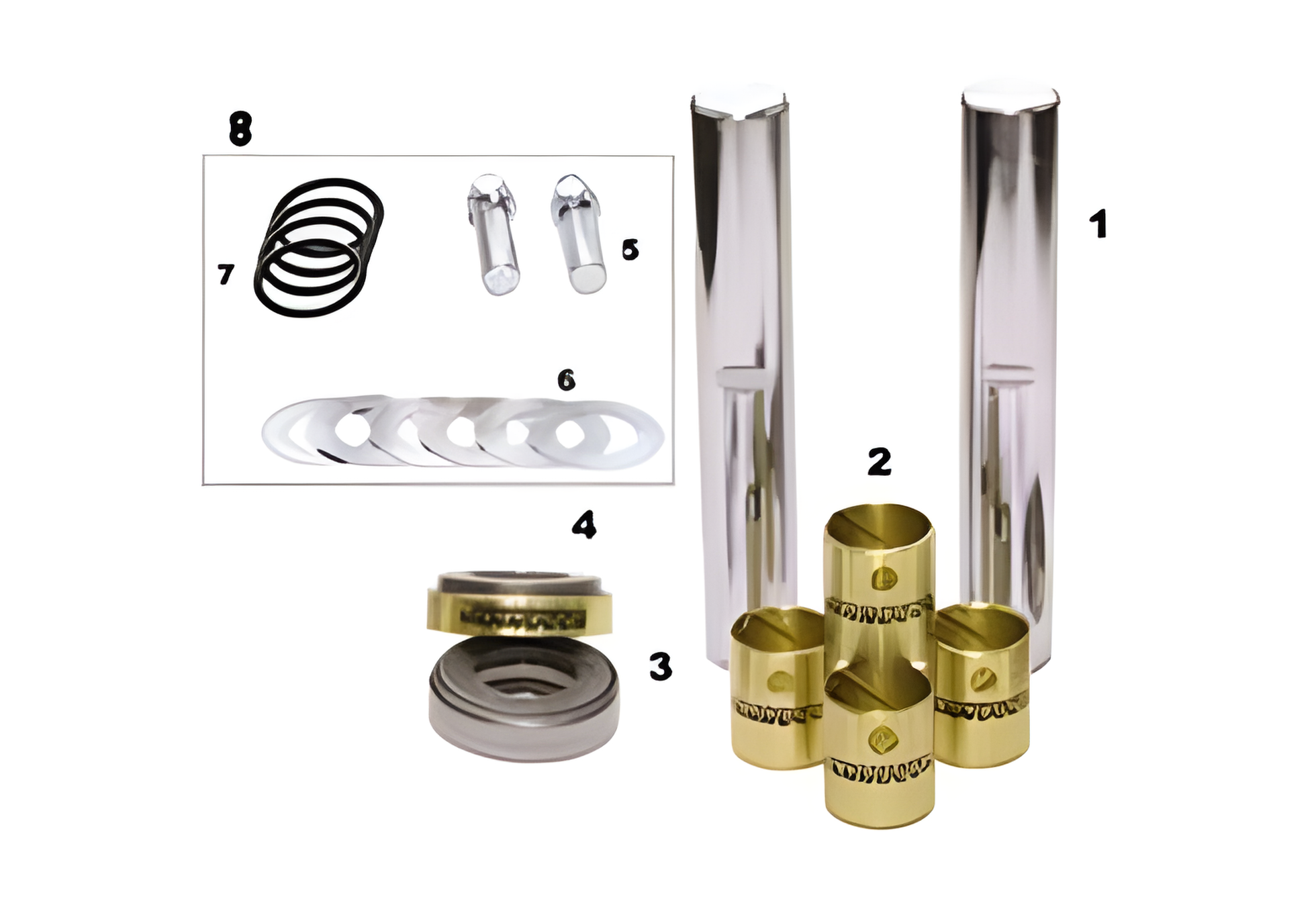 EMBUCHAMENTO VOLKS DELIVERY - MED.33,00 A 33,60 - CROMO C/ CHIMIE - 2P0498629XA/STD - Imagem 5