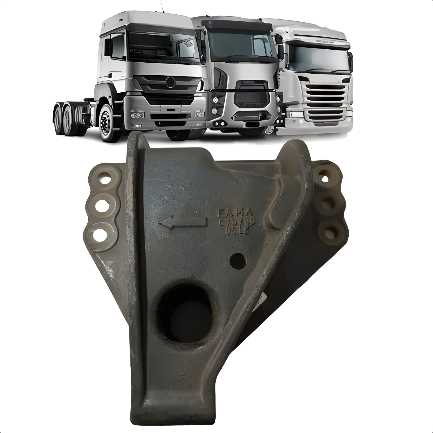SUPORTE DIANTEIRO P/ DIANTEIRA TRUCK - 9583253401 - Imagem 3