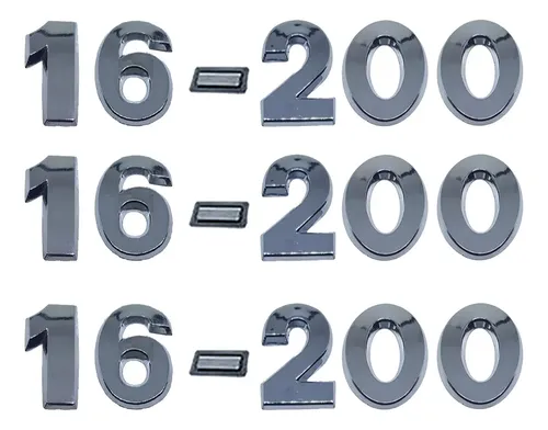 EMBLEMA 16200 CROMADO 110204 - 2TG853687B - Imagem 2