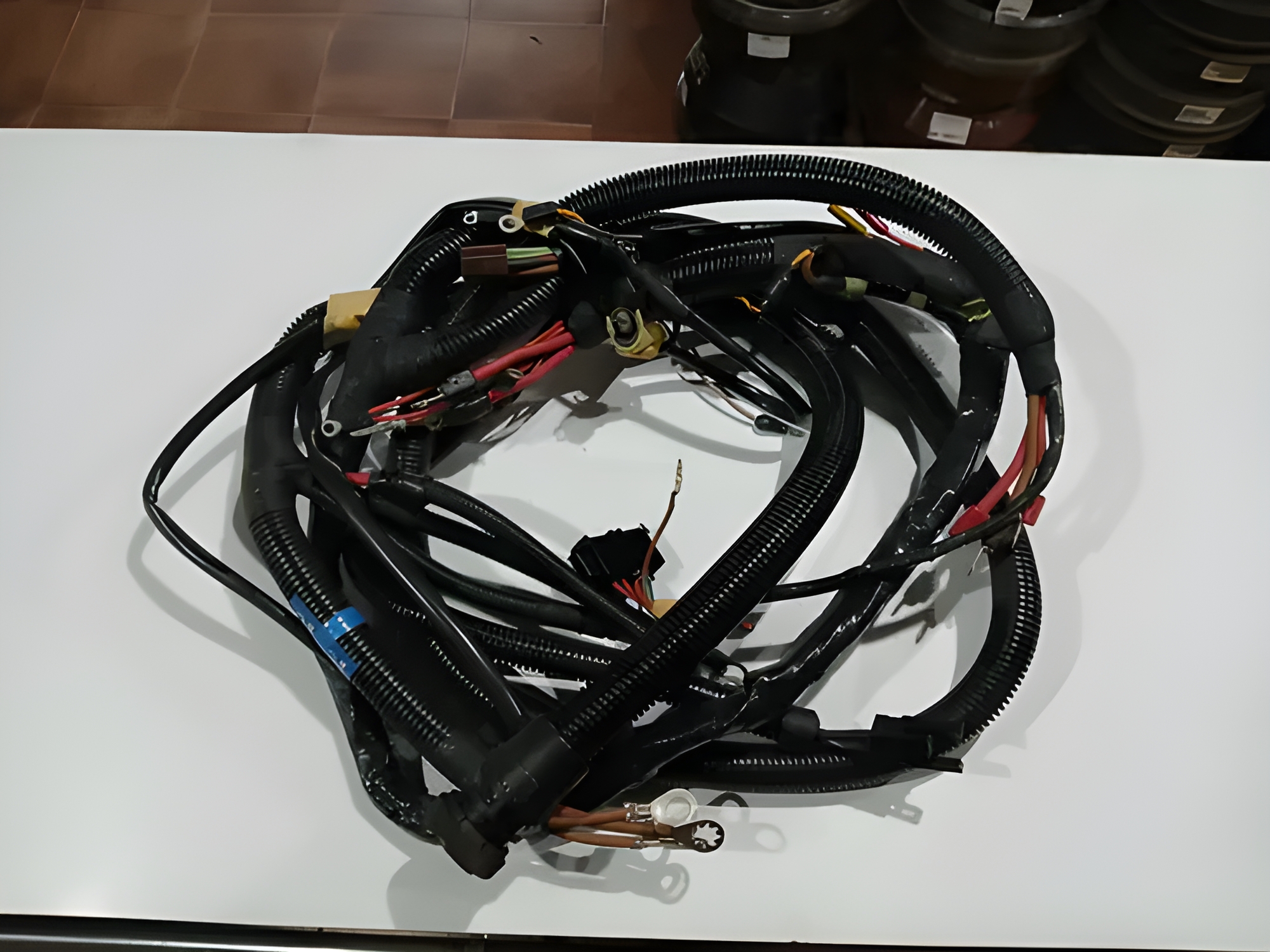 CHICOTE PAINEL DE FOGO MOTOR - 86HU14398FD - Imagem 2