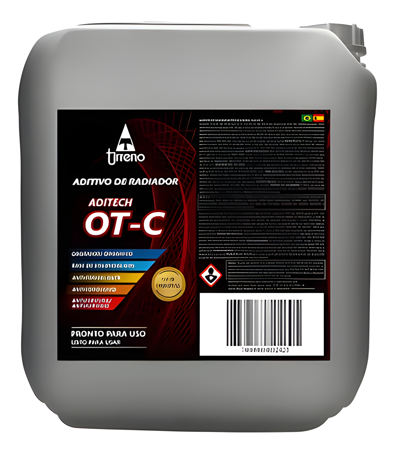 ADITIVO CONCENTRADO ORGANICO  ADITECH OT-C 100A VOLVO (AMARELO)  20 LITROS - FLUDS176BV1