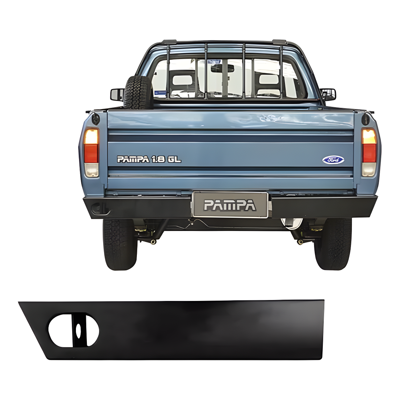 PARA-CHOQUE TRASEIRO LE PAMPA - 84PU17K825A - Imagem 10