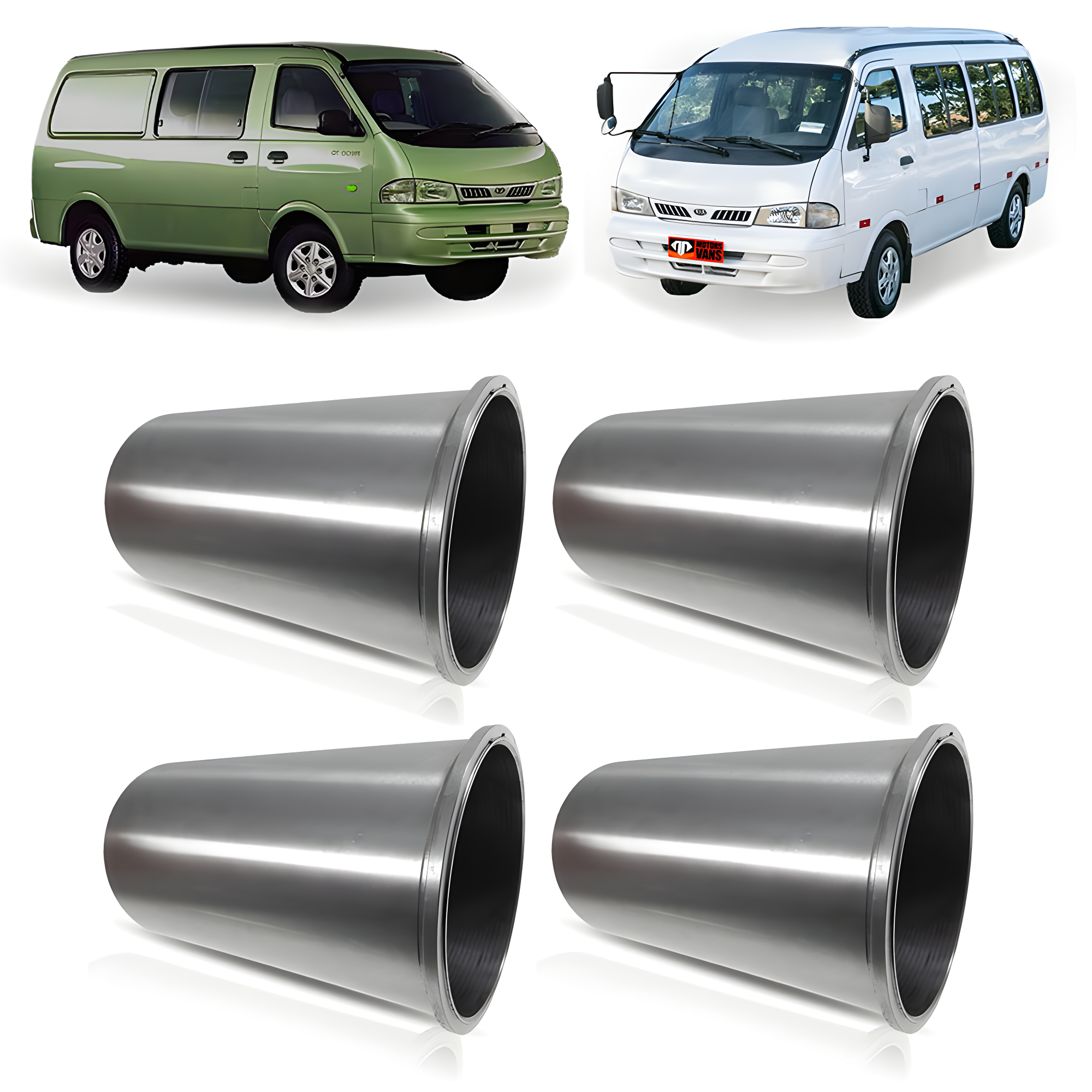 CAMISA BLOCO MOTOR 97,00MM EXT 0,75 SEMI ACABADA - 89712190 - Imagem 4