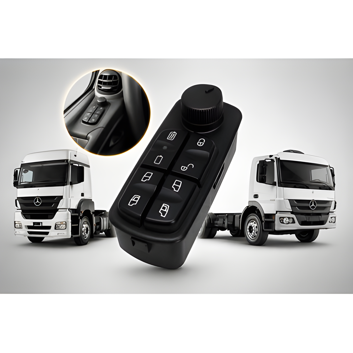 INTERRUPTOR VIDRO ELETR.LD C/ TRAVA - 55453413