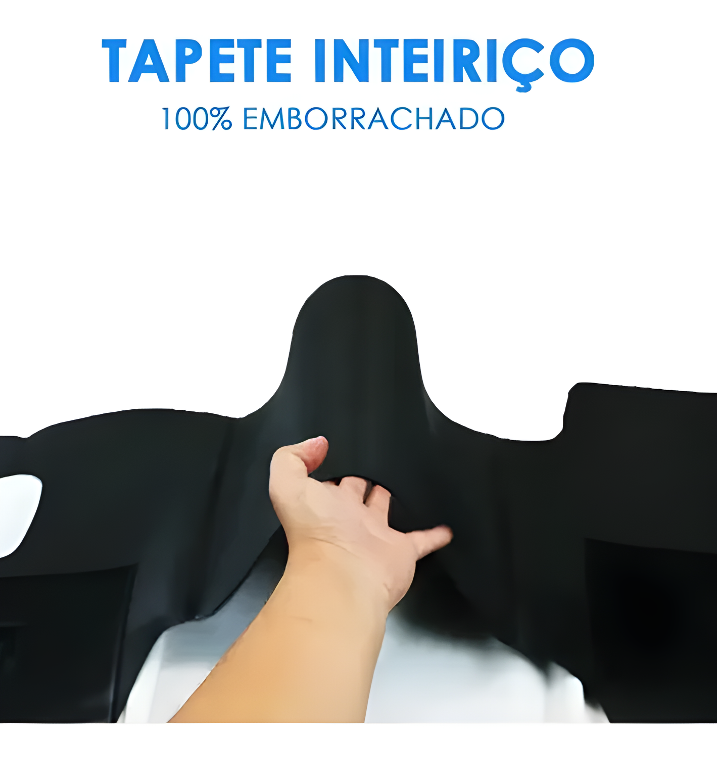 TAPETE DIANTEIRO PVC EMBORRACHADO PRETO - 5801218980 - Imagem 4
