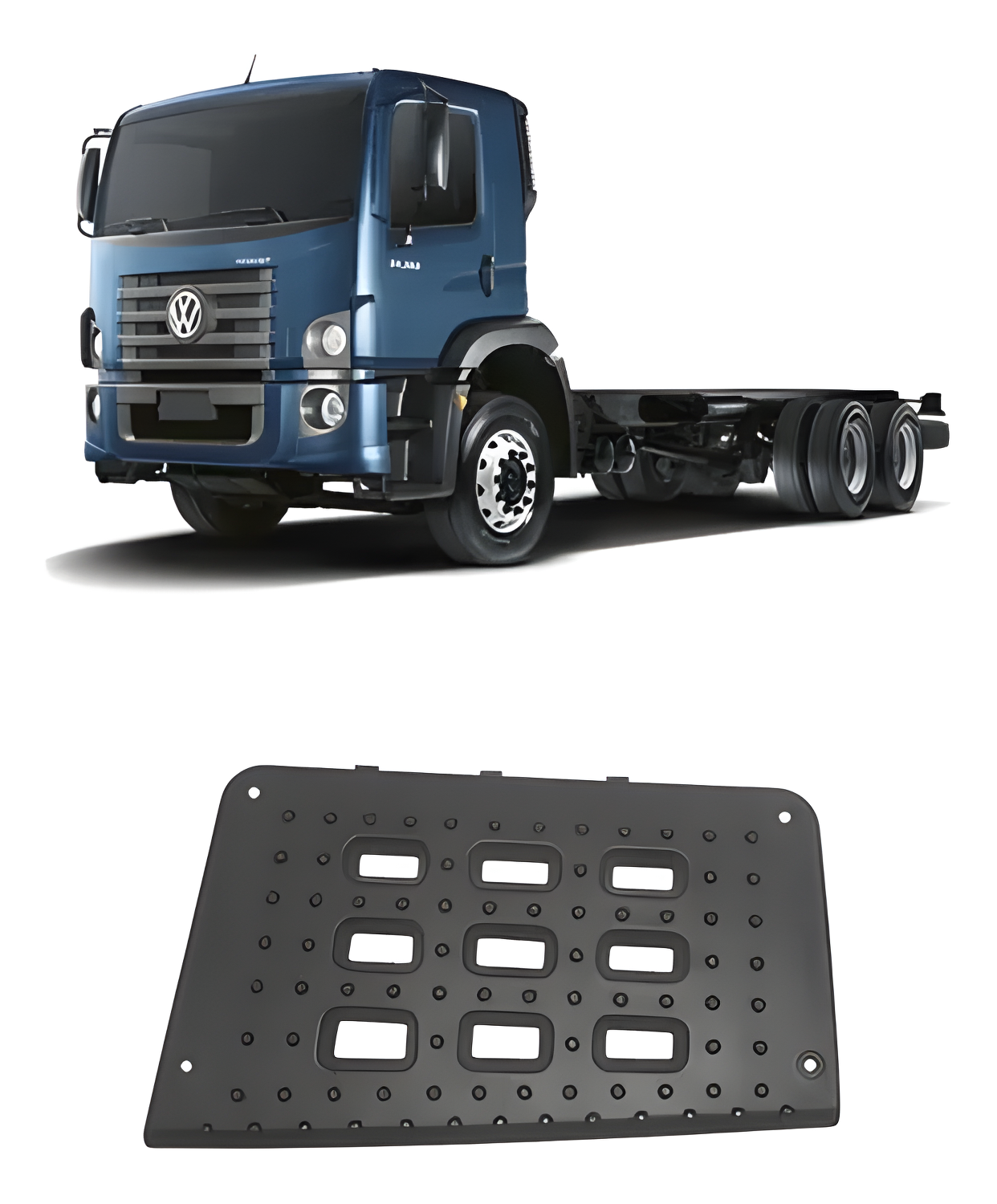 TAPETE ESTRIBO CINZA LD INFERIOR - 2T28216824M2 - Imagem 3