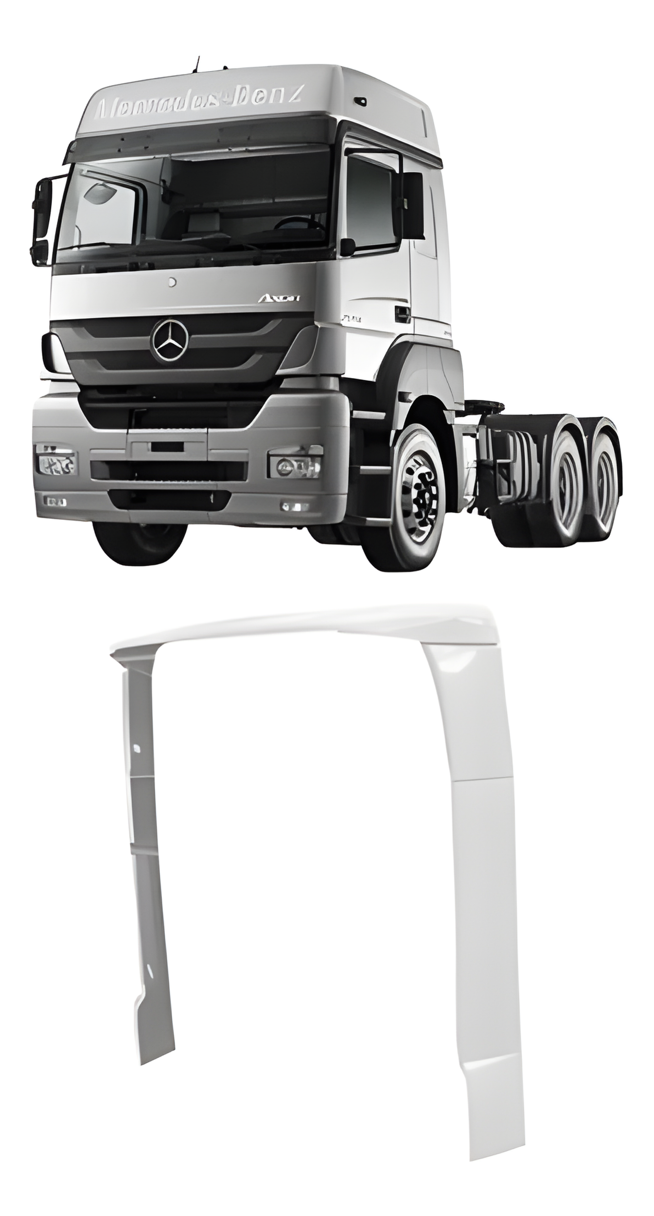 DEFLETOR LATERAL SUP. TETO LE - 318697 - Imagem 3