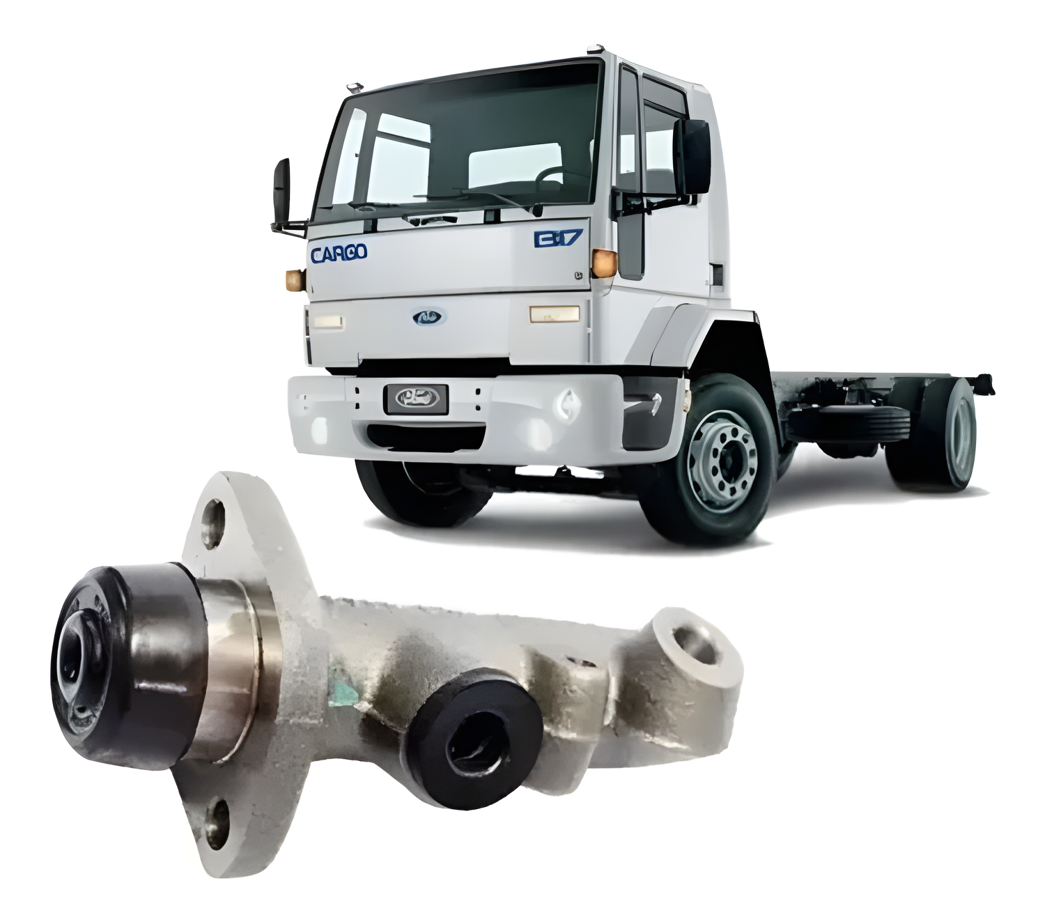 SUPORTE INFERIOR AMORTECEDOR DIANTEIRO LE - E5HT18113BA